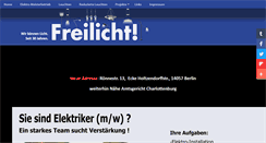 Desktop Screenshot of freilicht.com